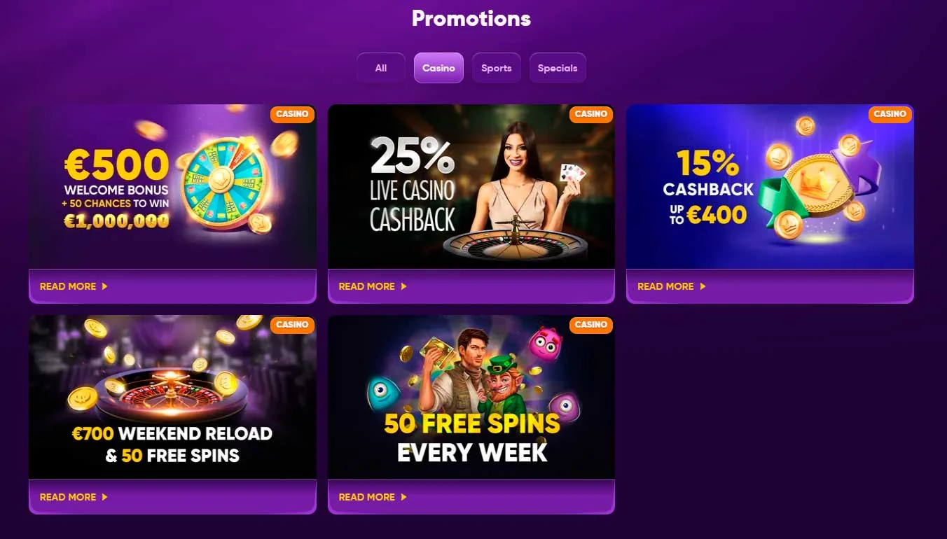 Casino-Aktionen KingMaker Casino