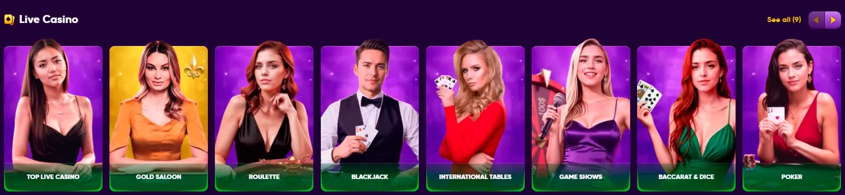 Live-Casino KingMaker Casino